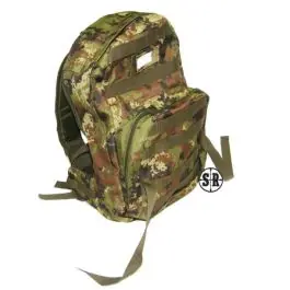 Zainetto tattico con sistema a molle 3 tasche tc
