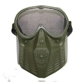 Maschera di protezione facciale a rete verde