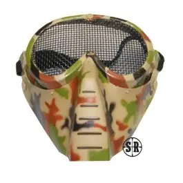 Maschera Protezione Occhi Viso Vegetato Italiano Royal