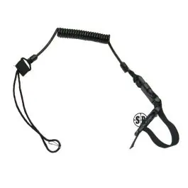 Cinghia di sicurezza per pistola nera