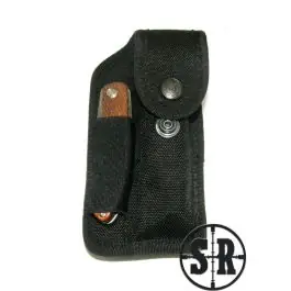 Porta torce con vano porta coltello Nero Vega Holster (2P79N)