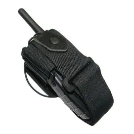 Porta radio con nastro Nero Vega Holster (2R01N)