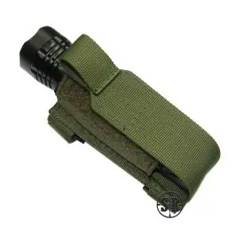 Porta torce regolabile in cordura Verde Vega Holster (2SM22V)