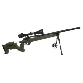 Fireball R96 verde a molla con bipiede (MB04BV) WELL