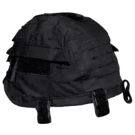 Copri elmo tattico con ferma maschera NERO