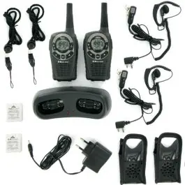 Coppia di radio midland m99 plus coppia + auricolari