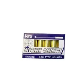 6 bossoli per pistola HG132/HG133 (hfc)