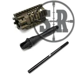 Slitta Rail Daniel defenser lite 4"" kit tan