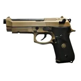 Pistola Beretta M9A1 full metal scarrellante a gas desert WE (W048T)