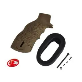 Impugnatura motore con grip base pad per M4/M16 tan
