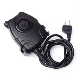 Adattatore peltor PTT versione midland nero