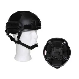 Elmo tattico S.W.A.T. modello mich 2002 nero