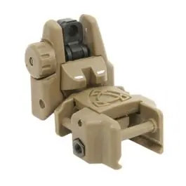 Tacca di mira posteriore abattibile flip up tan (aps)