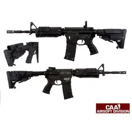 M4 tactical carbine rifle ris black full metal caa by king arms
