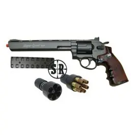 Revolver a co2 8"" Full Metal Nera WG (C 703B)