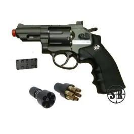 Revolver a co2 2,5"" Full Metal Nera WG (C 708B)