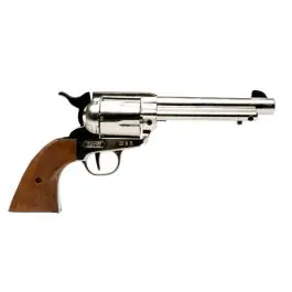 Pistola a salve Colt singola azione calibro 380 mm cromata