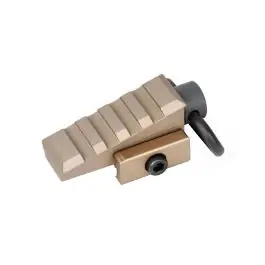 Ris in metallo a 45° con anello portacinghia tan element