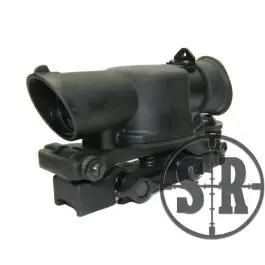 Red dot ACOG 4x30 nero (js-tactical)