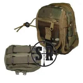 Tasca utility a cubo survaival 2 vani principali Multicam