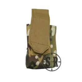 Tasca utility/portagranata con chiusura a strappo Multicam