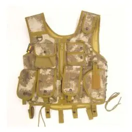 Gilet tattico 7 tasche+fondina urban