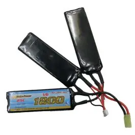Batteria lipo 11.1x1800 25c 3 celle