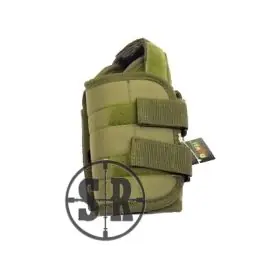 Fondina universale in cordura verde per cintura / molle