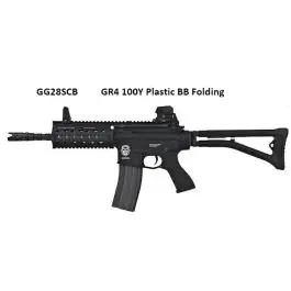 Fucile G&G GR4 100Y folding BLOW-BACK nero