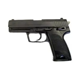 Pistola a molla P8 USP nera pesante