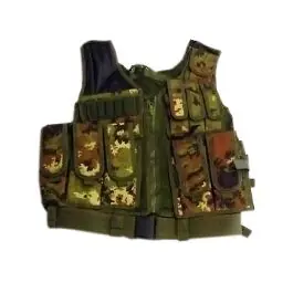 Gilet tattico Tc 11 tasche con cinturone e fondina