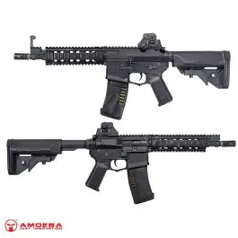 Fucile M4 CQB AM-008 Rail 7"" nero Ares Amoeba (AM-AM8B)