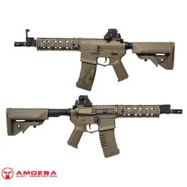 Fucile M4 CQB AM-008 Rail 7"" Dark Earth Tan Ares Amoeba (AR-AM08T)