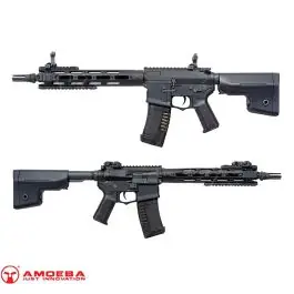 Fucile M4 CG-003 CQB Ris 9"" Amoeba Nero programmabile (AR-AM9B)