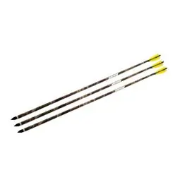 3 FRECCE IN CARBONIO 30"" DIAMETRO 7,5MM 21GR Camo