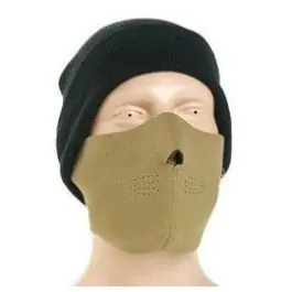 Protezione per viso in Neoprene tan mil-tec