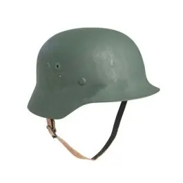 Elmo tedesco M35/M40 in metallo verde
