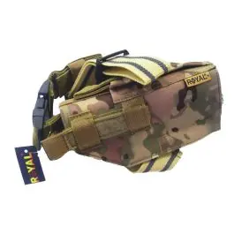 Fondina cosciale MULTICAM con porta caricatore