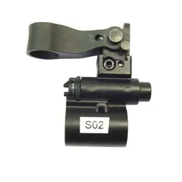Tacca di mira anteriore Flip up metallo per Serie scar