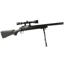 VSR10N socom nera con ottica 4X32 e bipiede