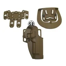 Fondina rigida sgancio rapido per beretta 92fs TAN