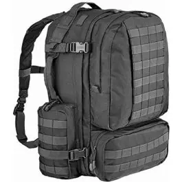 Zaino tattico modular backpack 60lt NERO (D5-S100022B)