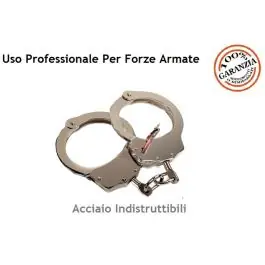 Manette in acciaio Nichel Vega Holster (OE61)