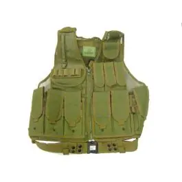 Gillet tattico 11 tasche Verde exagon