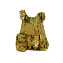 Gilet tattico mimetico TC 5 tasche exagon