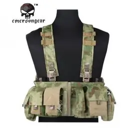 Corpetto tattico Attacs Green easy chest rig