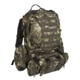 Zaino 36 LT. tasche laterali e marsupio Mandra Wood