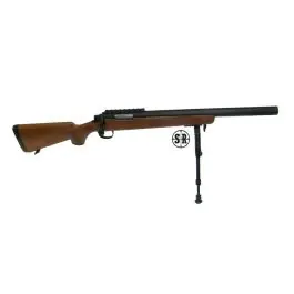 Carabina professionale Socom legno+bipiede