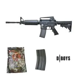 Mitra M4 Carabine marine full metal (D Boys) pack complete caricatore+pallini