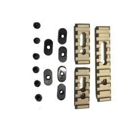 Set da 3 slitte in metallo Tan per moe (element)